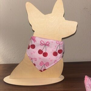Cherry Print Dog Bandana